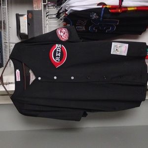 Ken Griffey Jr Cincinnati Reds Mitchell & Ness Batting Practice Jersey Large